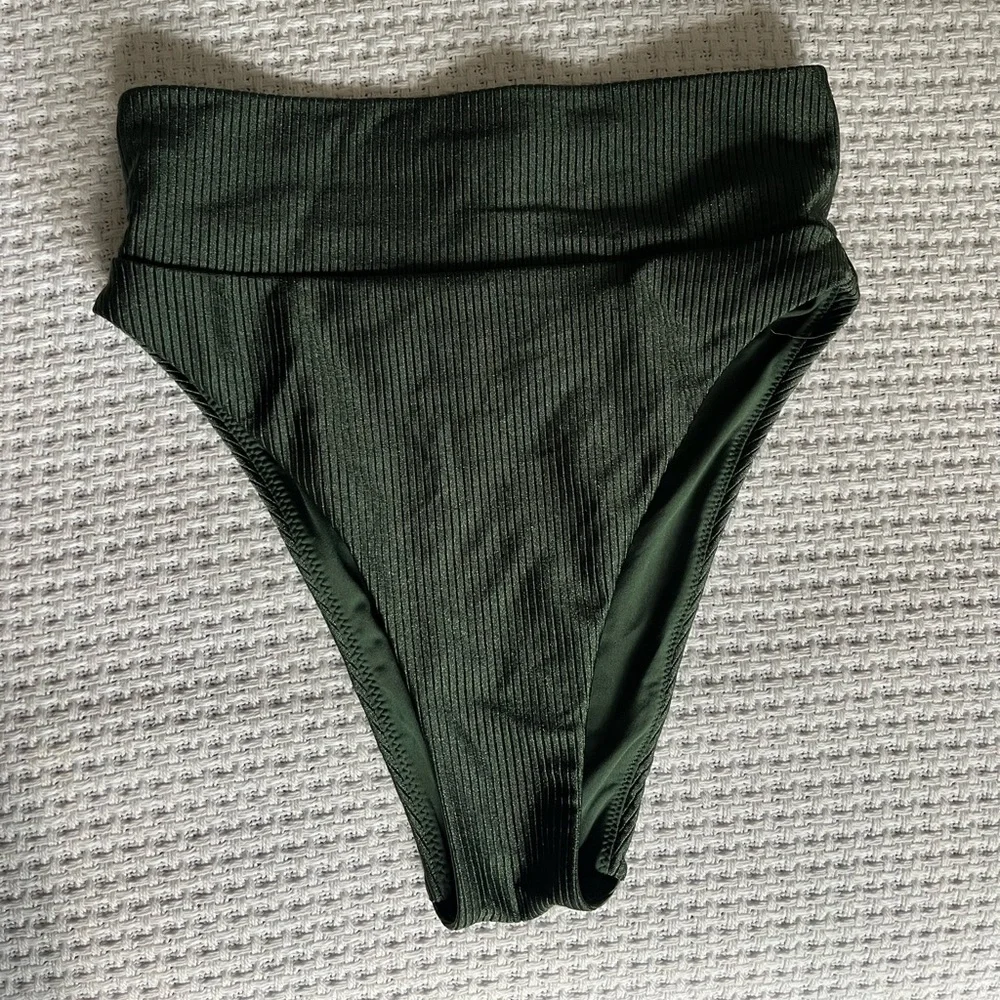 Aerie Ribbed Shine Bikini - Picture 4 of 7